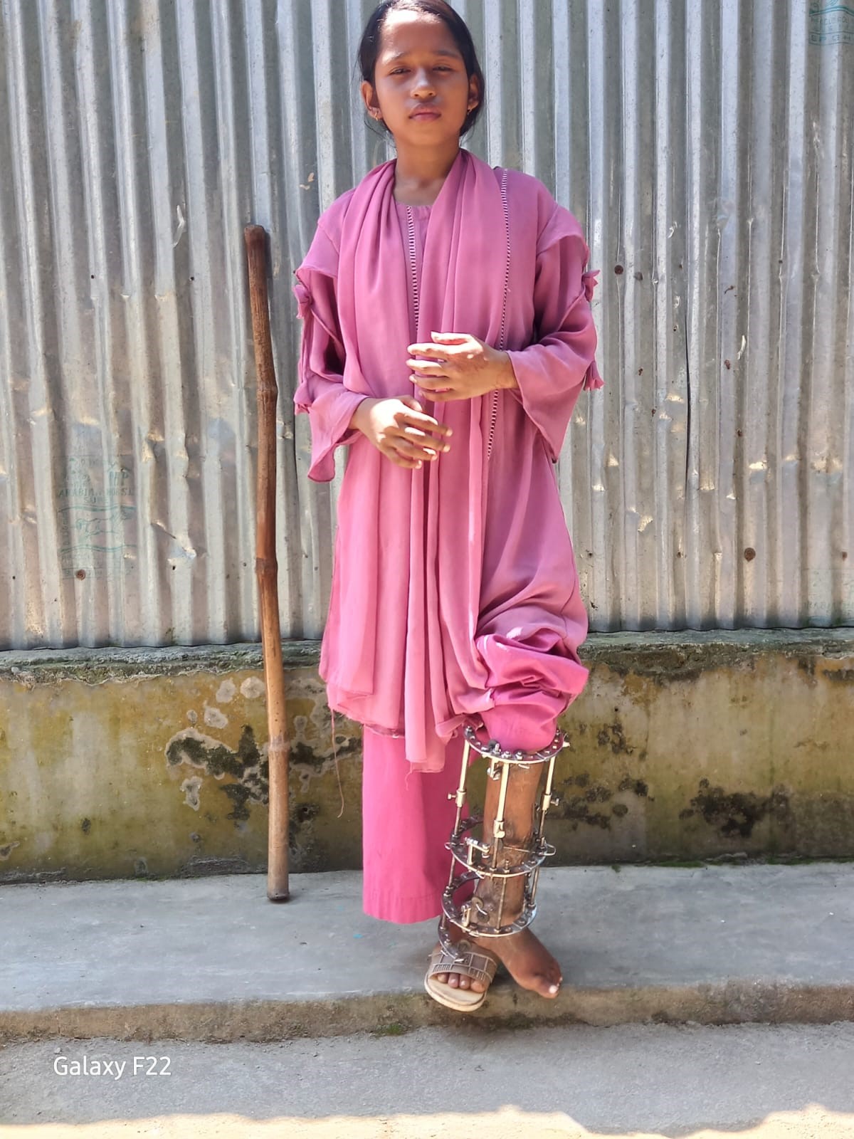 Shema’s Fight to Walk Again
